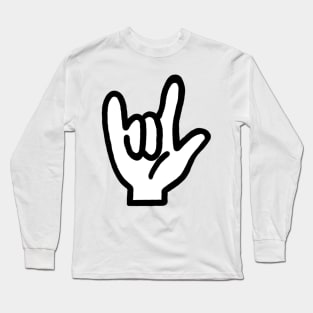 ily asl Long Sleeve T-Shirt